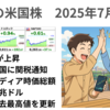 米株は３指数が上昇　ナスダック最高値更新　新たなフィリピン等への関税通知が公開も米金利もあってハイテク堅調　2025年7月10日