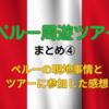 【ペルー周遊ツアー旅行記 まとめ④】ペルー現地事情とツアーに参加した感想