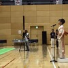 宮本静、国体公開競技綱引競技会で国歌斉唱！