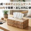 5分で完成！紙袋ティッシュケースの作り方｜100均で簡単・おしゃれに使える