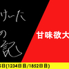 【日記】甘味欲大爆発