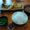 福岡から移転したてんぷら店　　たべ天しゃいの天ぷら定食（８５０円）