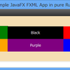 JRubyFX+FXMLのデモを動かしてみた