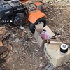 薪割り機のキャブ交換