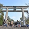 豊国神社で初詣2019。唐門をくぐり本殿前で祈願。