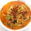 初めての冷凍：辣椒担々麺を温め湯を入れて食べました‥