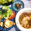 ビーフシチューを煮込む秋　カジキのバター焼きと