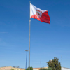 La bandera del SevillaFC ondea