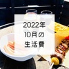 2022年10月の生活費と貯金額と時間が足りない話