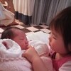 生後１ヶ月（＆１才４ヶ月）。