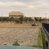 隣りの田んぼ　田起し2023
