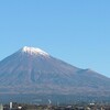 今朝の富士山