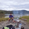 2017テスリン～ユーコン川 ひとり川下り 4日目　Teslin-Yukon River Kayak day4