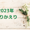 【32歳ワーママ】2023年の振り返り