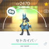 ポケモンGO・ハイパーリーグ新メンバーのルカリオと、ベテラントレーナーごっこ。