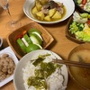 10月8日　73.5kg  じゃがいもと鶏肉でレンジで煮物