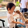 チビ、ジュンくんに会う