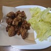 今日の夕餉は鶏の唐揚げ