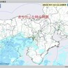 雨雲の間隙をついてドライ路面のうちに北辰出張所まで