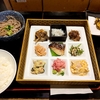 長生庵@築地市場（9種のおかずの朝定食＋牡蠣天）