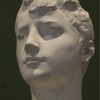 Alexandre Falguière「Woman and Peacock」