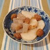 山芋とこんにゃくの梅煮