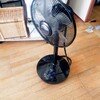 扇風機のキャスター台の修理