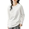 【EAXGO】の綿100ロンTが人気なワケ。小顔効果と着回し力で、もう他のTシャツには戻れない！？