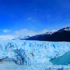 生きている氷河は絶景