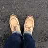 今日の足元 〜REDWING ベージュスウェード〜