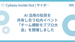 AI 活用の知見を共有し合う社内イベント「チーム横断モブプロ大会」を開催しました