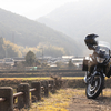 大阪、京都のバイクの聖地を巡るバイクツーリング。途中伊丹空港で航空機の撮影。