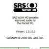 　SRS WOW HD Provides