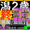 新潟2歳S2023最終選定動画