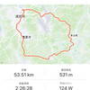 MTBでロード練習とランニング3キロ