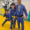 キッズにストライプを巻きました