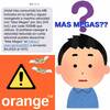 【スペインの携帯ORANGEの月額】Más Megas (100MB追加オプション) には要注意！