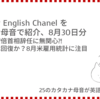 高橋ダン English Channel　世界は安倍首相辞任に無関心?!  / 米経済は回復か？8月米雇用統計に注目（8月30日）