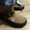 夫に三足目ミツウマ靴と同色ダウンコートを買う