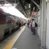 岡山駅にて