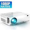 ABOX 1080PフルHD プロジェクター 4200lm ホームシアター 1920*1080リアル解像度 最大200大画面 スピーカーが二つ内蔵 スマホ/パソコン/タブレット/ゲーム機/DVDプレイヤー/メモリーカードなどに対応 【3年保証】