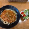 ミートソースパスタほか