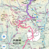 森上バス停～行者山登山口～行者山～剣尾山～横尾山～トンビカラ～行者山登山口～蓮華寺～慈眼寺～才ノ神峠～三草山～ゼフィルスの森～毘沙門堂～日生中央駅縦走