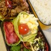 ごぼうと豚肉の甘辛煮弁当