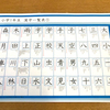 【小学一年生で習う漢字】書き順・読み方がわかる漢字一覧表と、簡単な漢字プリント（無料）