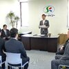 入社式を行いました。