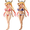 【小林さんちのメイドラゴン】1/7『トール ビキニスタイル／日焼けver.』フィギュア予約【Q-six】より2026年1月発売予定♪