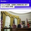 トランプ大統領がツィートで何かつぶやいていたら・・・