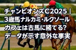 チャンピオンズC2025｜3歳馬ナルカミ・ルクソールカフェは古馬に勝てる？データが示す意外な事実