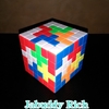 ルービックキューブで模様を作りました！　Rubik's Cube art design